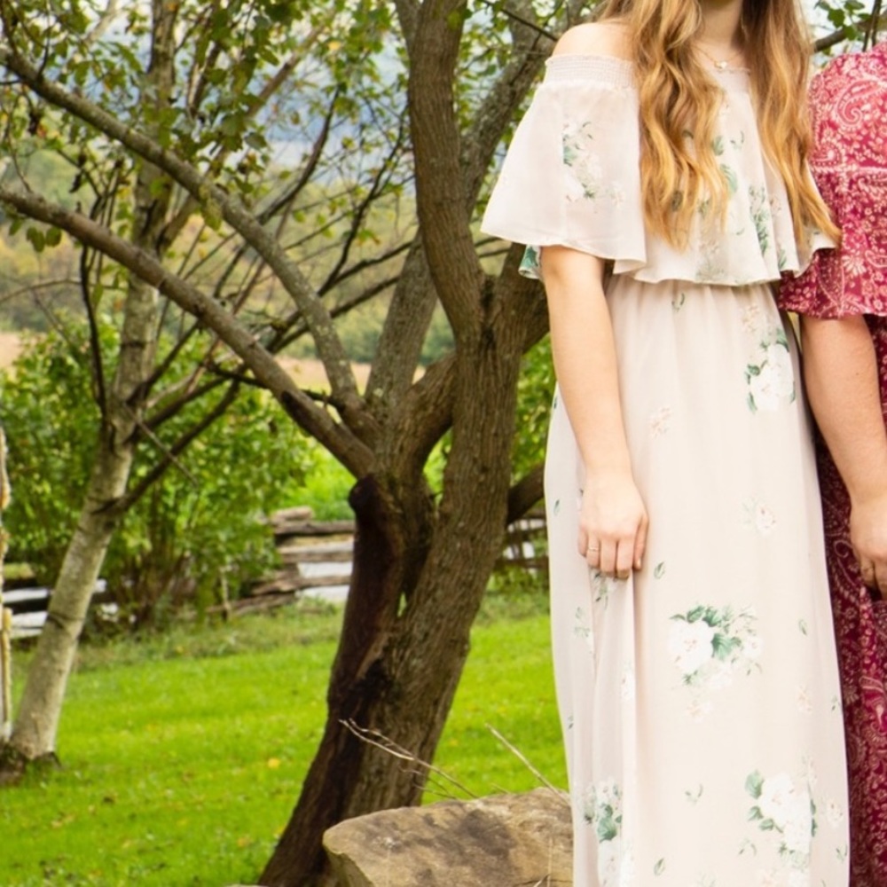 Show Me Your MuMu Floral Off-Shoulder Maxi Dress - Picture 2 of 13